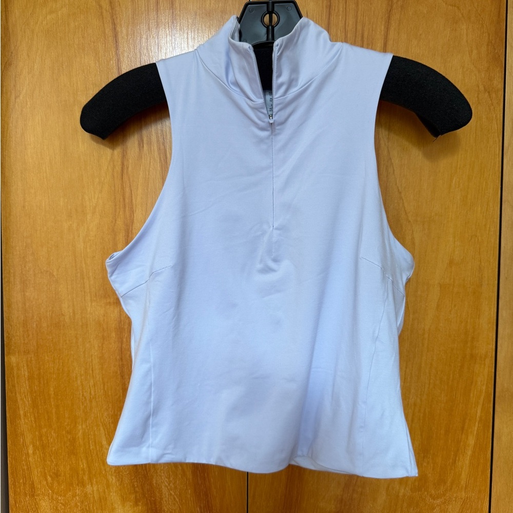 Lululemon lined half zip tank top